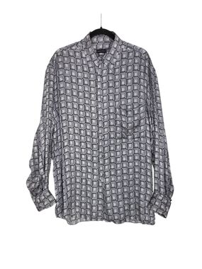 Stefano Ricci 100% Silk handmade buttondown shirt